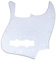 Musiclily 10 Löcher J Bass Pickguard JB Schlagbrett für Fender American/Mexican Standard Jazz Bass,4 lagig White Pearl