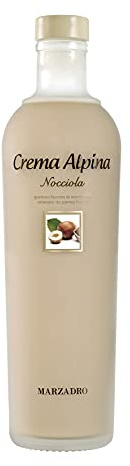 Marzadro Crema Alpina Nocciola Haselnusslikör / 17% Vol. / 0,7 Liter-Flasche