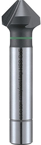 Alpen 239701240100 Cobalt Kegelsenker ungleiche Teilung Co5 ALUNIT 12,4mm, Z, 12,4 mm