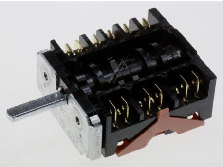 Conmutador 4 + 0 Interruptor 5 posiciones Horno Candy Hoover Iberna ZW 42814656