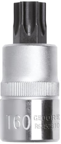 GEDORE Red Screwdriver Bit 1/2 Inch for Internal TX Screws T25