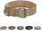 EXCELLENT ELITE SPANKER 1,5“ Breite militärische Hundehalsband einstellbare Metall D-Ring & Schnalle Arbeiten Hundehalsband für mittlere große Hunde(COB-XL)