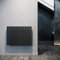 ELEGANT Paneelheizkörper Horizontal 630 x 847 mm Anthrazit Badezimmer/Wohnraum Einlagig Horizontal Heizkörper Badheizkörper Design Flachheizkörper