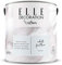 Crown ELLE DECORATION White Feather No. 604, 2,5 L, extra-matte Premium Wandfarbe für Innen, für Wände und Holz, hohe Deckkraft, Innenfarbe,ruhiges Weiß mit dezenten violetten Untertönen