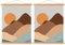 Ywlake Cadre Photo A1, Cadre Poster 60x45 60x60 Aimanté Bois Naturel pour Poster Cadre Magnétique Cadre Suspendu Cadre d'affiche (61cm,Teck,2 Paquets)