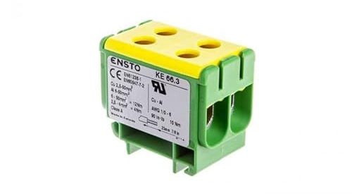 Verteilerklemme gelb/grün Al/Cu 6-50mm2 KE-66.3 ensto 6418677191961
