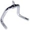 Jazooli Multifunction Narrow Tricep Seated Row Bar Metal Pull Handle Multi Gym Cable Exercise Attachment Bodybuilding Strong Back Muscle Training Workout