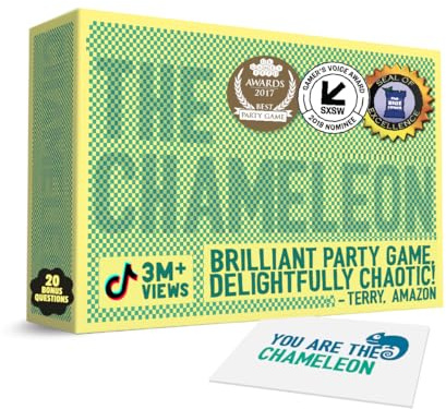 The Chameleon Social Deduction Game for Adults, Ages 12+