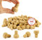 Cleverbrand 100 Korken, Bastelkorken, Weinkorken, Flaschenkorken, Ideal zum Basteln und dekorieren, Korpus Durchmesser Ø 16 mm, Kopf Durchmesser Ø 27 mm – Made in Portugal