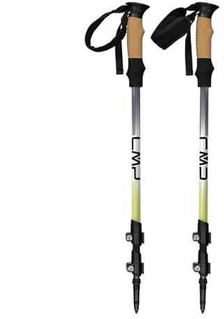 CMP - Iseran Trekking Poles, Unisex, Black Blue, U