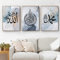 GHJKL Arabische Kalligraphie Islamische Poster Leinwand Drucke Wohnzimmer Bilder Modern Wanddeko Bilder,Islamische Wandbilder - Kein Rahmen (60x90cm*3)…