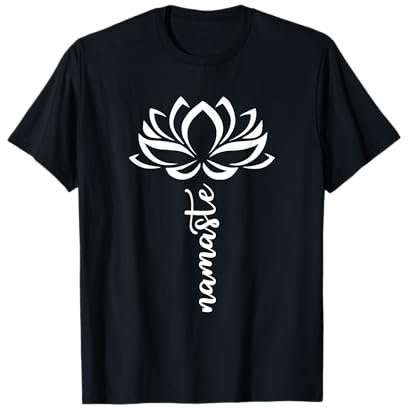 Namaste Lotus Damen Yoga T-Shirt