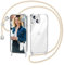 Nupcknn Handykette für iPhone 15 Hülle mit Band,Ultra Dünn Transparent Handyhülle (Abnehmbar Einstellbar) Necklace mit Kordel zum Umhängen Kameraschutz Handy Kette Stossfest Schutzhülle(1.6M,Gold)