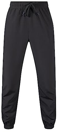 Jogger Trainingshose Herren Leichte Haremshose Geschenk Für Männer Chino Hose Herren Herrenhose Urban Classic Lange Hosen Herren Rennrad Hose Herren Sport Handschuhe Gym(Schwarz,L)