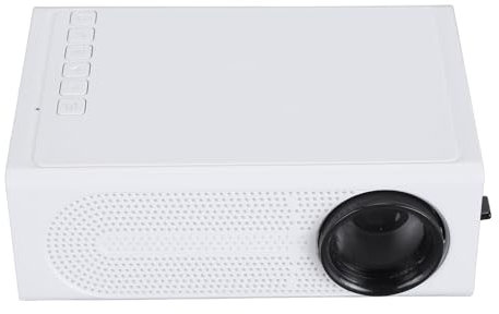 HD Video Projector, 1080P LED Mini Projector Portable Projector Multimedia Home Theater Movie Projector with Speaker, Outdoor Pocket Pico Projector for Smartphone, Tablet, Laptop