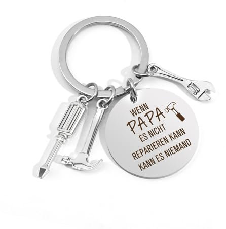 Vatertagsgeschenk für Papa, Vatertagsgeschenk, Geschenk Vatertag, Geschenkideen zum Vatertag, Geschenke für Papa Geschenk Geburtstag, Papa Geschenk Weihnachten Bester Papa Geschenke Schlüsselanhänger