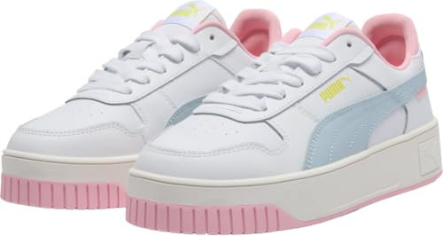 PUMA Baskets Carina Street pour femme, Pes jaunes rosées givrées blanches, 39 EU