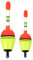 YARNOW 4 Stück Fisch Boje Angeln Angelbopper Angelköder Angelausrüstung für Forellen Forelle schwimmt Angler ausrüstung schwimmboje fischen zubehör Werkzeug Plastikboje Angelzubehör Eva