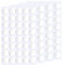 JANYUN 140 Pcs Double Sided Sticky Dots Removable Round Putty Clear Double Sided Tape for Crafts No Trace Sticky Tack Adhesive Tape (30 mm)