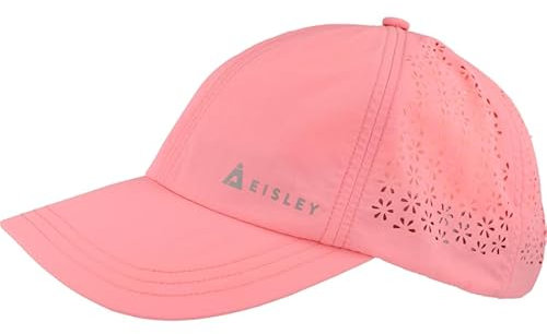 Eisley Damen Sorrent Cap mit UPF50+ / atmungsaktiv & schnell trocknend/Klettverschluss, Koralle, One Size