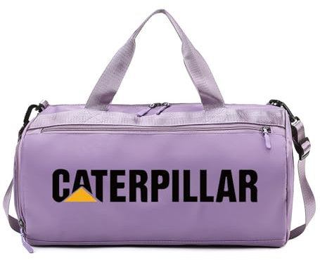 Ultraleicht Reisetasche Ca.ter-pillar, Reise Tasche Herren Damen, Trainingstasche, Turntasche(Purple)