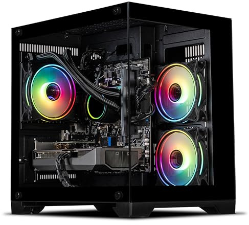 SCAN Gaming PC | Aurum RTX 5050 | AMD Ryzen 8400F | 16GB DDR5 6000MHz RAM | 1TB NVMe M.2 SSD | WiFi | Liquid Cooler | AI Ready | Windows 11