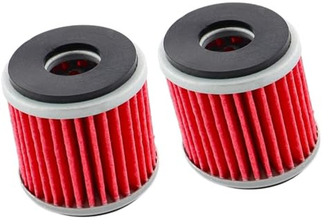 Ölfilter for Yamaha WR 125 R, WR 125 X, YZF-R 125 und MT 125 (Ersatz for K&N und KN141) – 2er-Pack