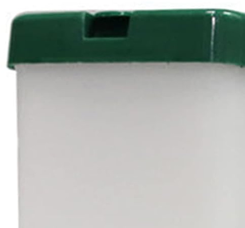 Zerodis Abreuvoir Anti Fuite pour Lapin, Distributeur D Eau sans Goutte avec Embout en Acier Inoxydable, Couvercle Rabattable, Nettoyage Facile for Petits Animaux (1L)