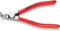 KNIPEX Sicherungsringzange für Außenringe auf Wellen mit Kunststoff überzogen verchromt 125 mm 46 23 A11