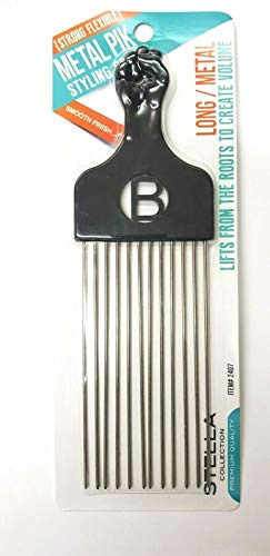 Magic Collection – No. 2407 Long Metal Untangling and Styling Afro Pik Comb