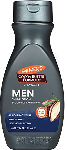 New! Palmers Cocoa Butter Formula Men's Body & Face Lotion For Relief Of Rough, Dry Skin 200ml