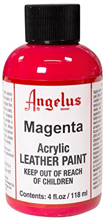 Angelus Magenta Leather Paint