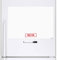 CKB LTD® BLANK A3 trocken abwischbare magnetische Kühlschrank-Erinnerungstafel mit Whiteboard-Stift – trocken abwischbares Kühlschrank-Magnet-Whiteboard Alltagsnotiztafel Küchenplaner