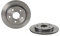 Brembo 08.A534.21 - Bremsscheibe mit UV-Lack (Set von 2 Stück) - hinten