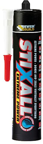 Everbuild Stixall – Extreme Power Sealant And Adhesive – Waterproof – Natural – 290ml