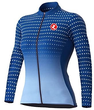 UGLY FROG TJKNZR01 Radtrikot Langarm Fahrradtrikot Funktionsshirt Jersey Radfahren Elastische Rennrad Damen Radsport Winter Fleece Trikots Lange Ärmel Cycling Clothe
