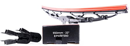 EINPARTS Scheibenwischer Wischblatt Stück Länge: 550mm Standard Hakenbefestigung EPWBT550