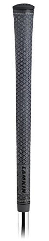 Lamkin UTx Cord Golf Grips, Swinging Grips, with Lamkin's Tri-Layer Technology, Solid Gray