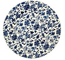 Churchill CLSQ00311, motivo floreale, colore: Blu