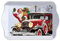 TableTotty plateau mélamine père noël automobile 15 x 23 cm.