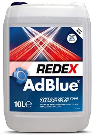 Redex RADD0036A 10L Adblue With Spout 10 Litre Fuel Additive Treatment Fluid, Blue