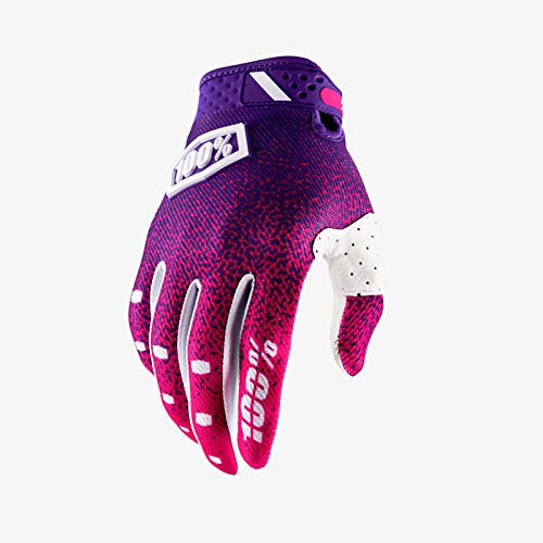 Radsport-Handschuhe,Mode Farbenfrohe Vollfinger-Fahrradhandschuhe Mountainbike-Handschuhe Mit Rutschfesten,Stoßdämpfenden Polsterhandschuhen,Atmungsaktive MTB-Handschuhe Für Männer,Frauen,Lila,S.