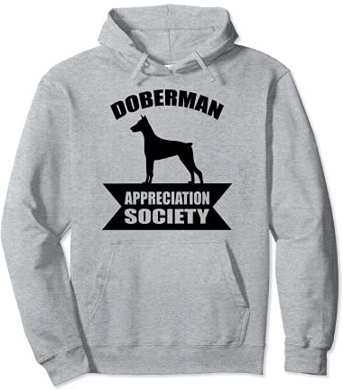 Dobermann Pinscher Hund Pullover Hoodie