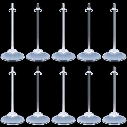 HAOBIN 10 StüCk Puppen StäNder FüR Puppen Display Halter Actionfigur StäNder Puppenhalterung Support Display Rack Puppen Display StäNder Modell StäNder ZubehöR Geeignet FüR Schaufenster Puppen ZubehöR