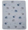 David Fussenegger Babydecke Juwel 'Schnecke & Igel' 70 x 90 cm Hellblau