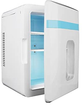 DieffematicBX Mini Frigo 10L Car Home Auto Refrigerator Mini Fridges Portable Food Drink Freezer Cooler for Car Home Outdoor