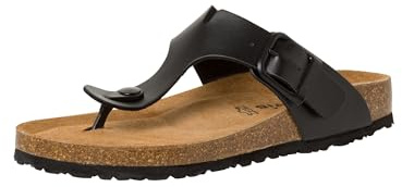 Tamaris Pantolette Synthetik normal | Die Tamaris Damen Zehensteg-Pantolette – der perfekte Sommerbegleiter mit 3 cm Absatzhöhe, ideal für stilbewusste Frauen.