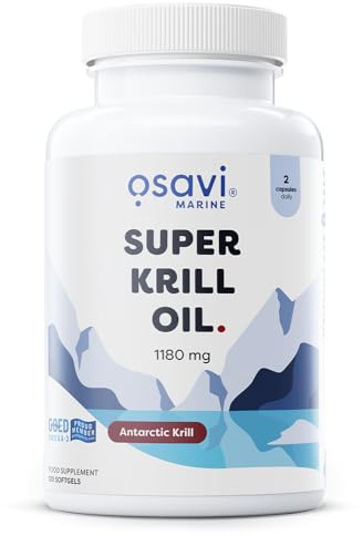 Osavi Super Krill Oil, 1180mg - 120 softgels