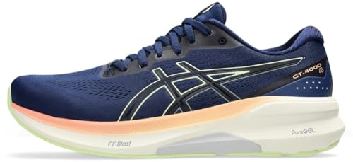 ASICS Men's Gt-4000 4 Sneaker, Blue Expanse/Cool Matcha, 11 Wide