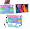 YHFZR Funda Soporte Giratorio Silicón Ligera Carcasa Antideslizante para los niños para Teclast P50/Blackview Tab 16/Teclast T50/UMIDIGI A15 Tab Tablet 11 Pulgada, Rosa
